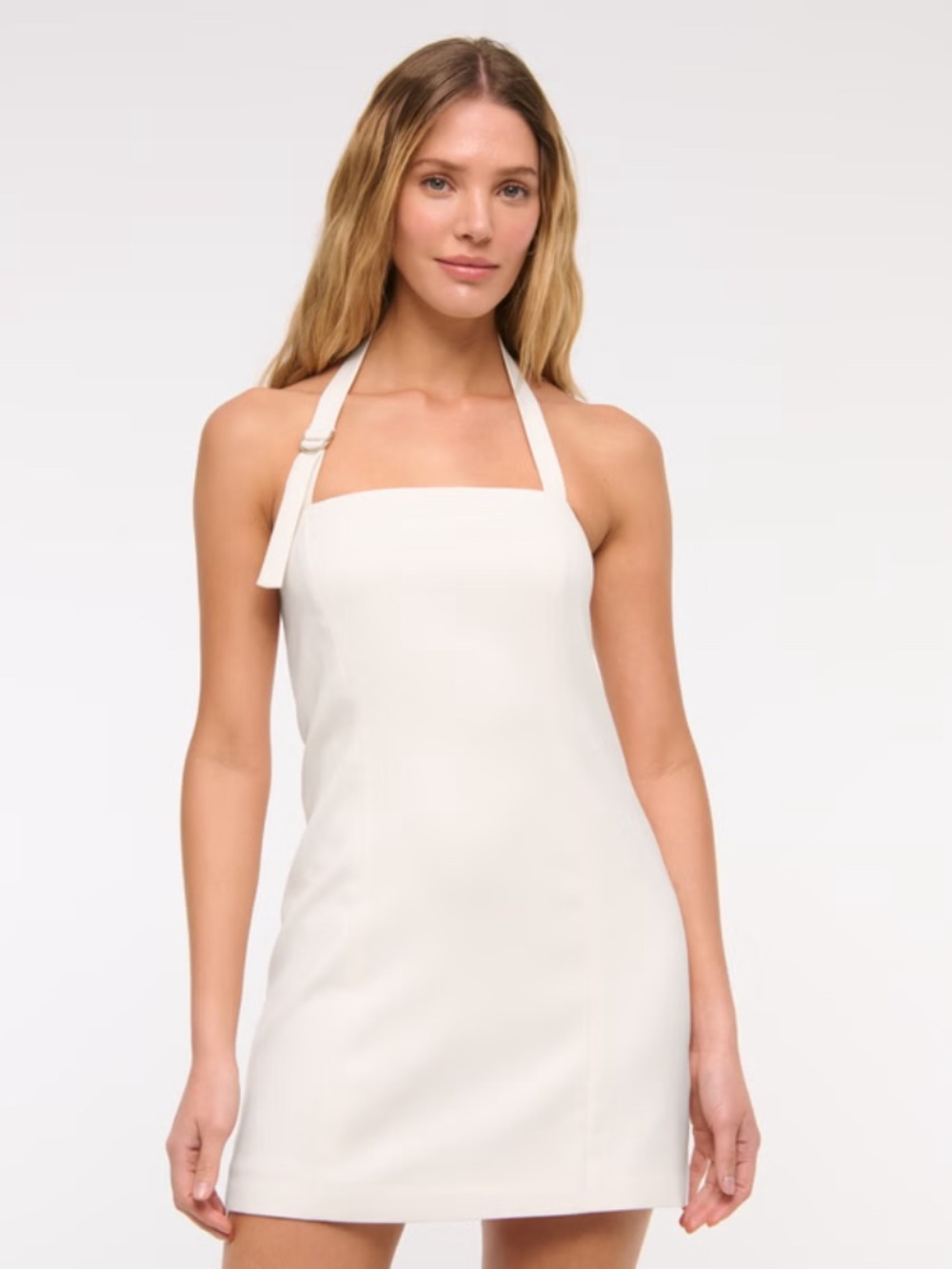 Abercrombie & Fitch Halter Tailored Mini Dress
